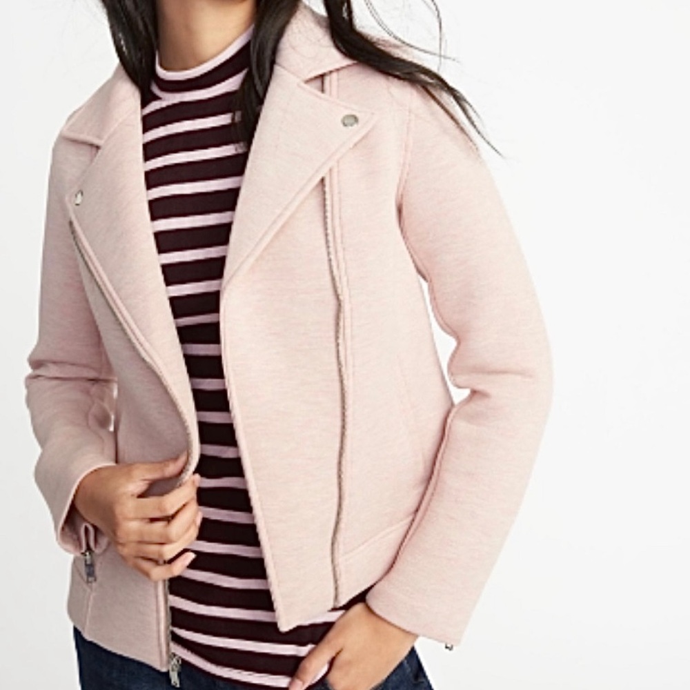 Pink Moto Jacket NWOT, Small